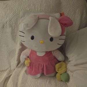 Hello Kitty Plush in Pink Dress with Bow